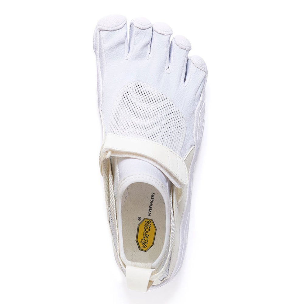 Vibram Five Fingers Womens Training Shoes - White - KSO Vintage - 89325-GFJX